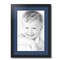 ArtToFrames 16x22" Matted Picture Frame with 12x18" Single Mat Photo Opening Framed in 1.25" Black and 2" Mat (FWM-3926-16x22)